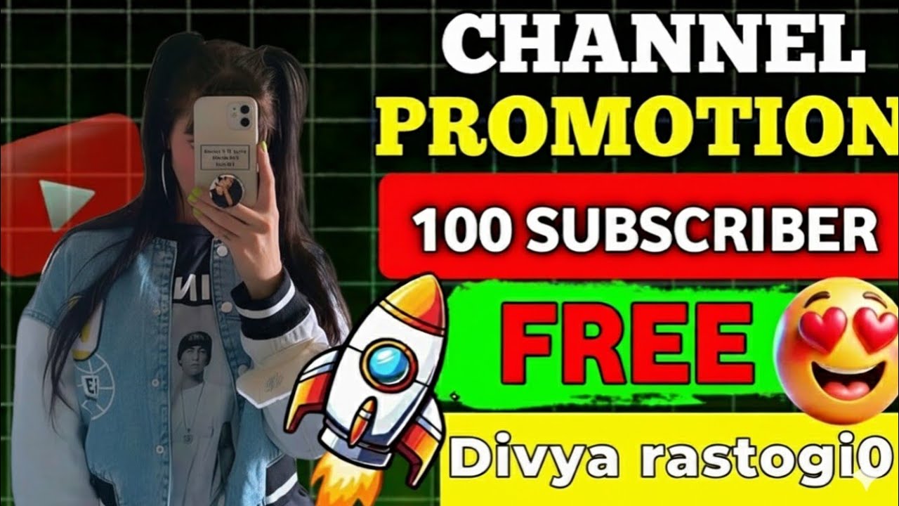 🔴Live YouTube Channel Promotion || Live Promotion || 1000 SUBSCRIBERS 2 मिनट में ले जाओ 💯🔥