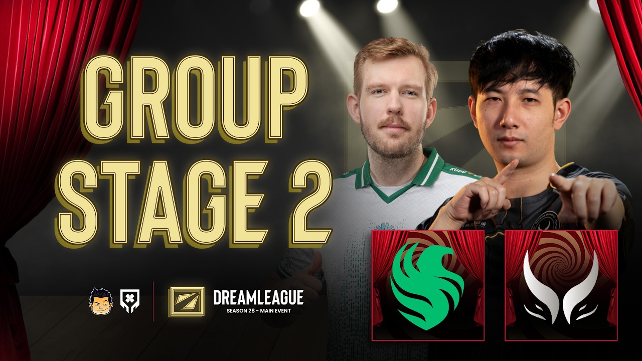 [FIL] Team Falcons vs Xtreme Gaming - Game 3 (BO3) | DreamLeague Season 28 - Group Stage 2