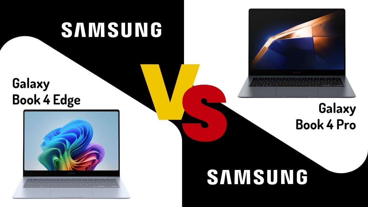 Samsung Galaxy Book 4 Edge vs Galaxy Book 4 Pro - spec review & comparison