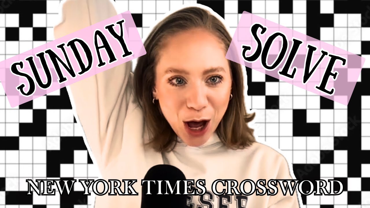 Трансляция сегодня в 14:00 по восточному времени!!! | Sunday Solve | Кроссворд NYT от 28 декабря ...
