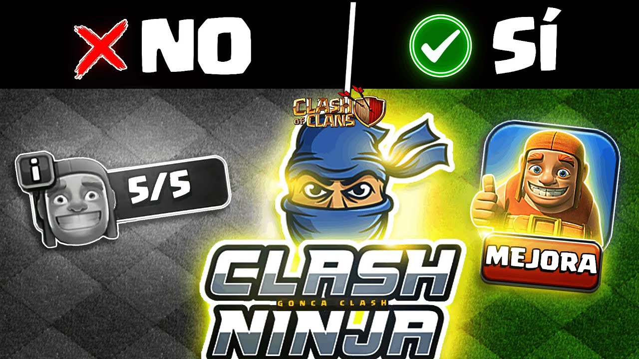 ¡Esta HERRAMIENTA te dice CUÁNDO MAXEAS tu aldea en Clash of Clans! 😱 Guía COMPLETA de Clash Ninja