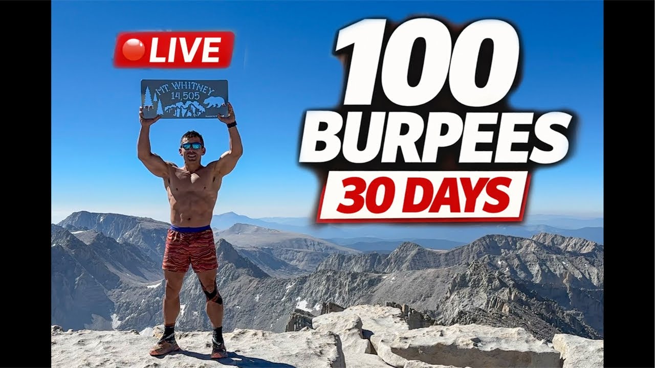 Day 5 / 30 - 100 Burpees per day challenge