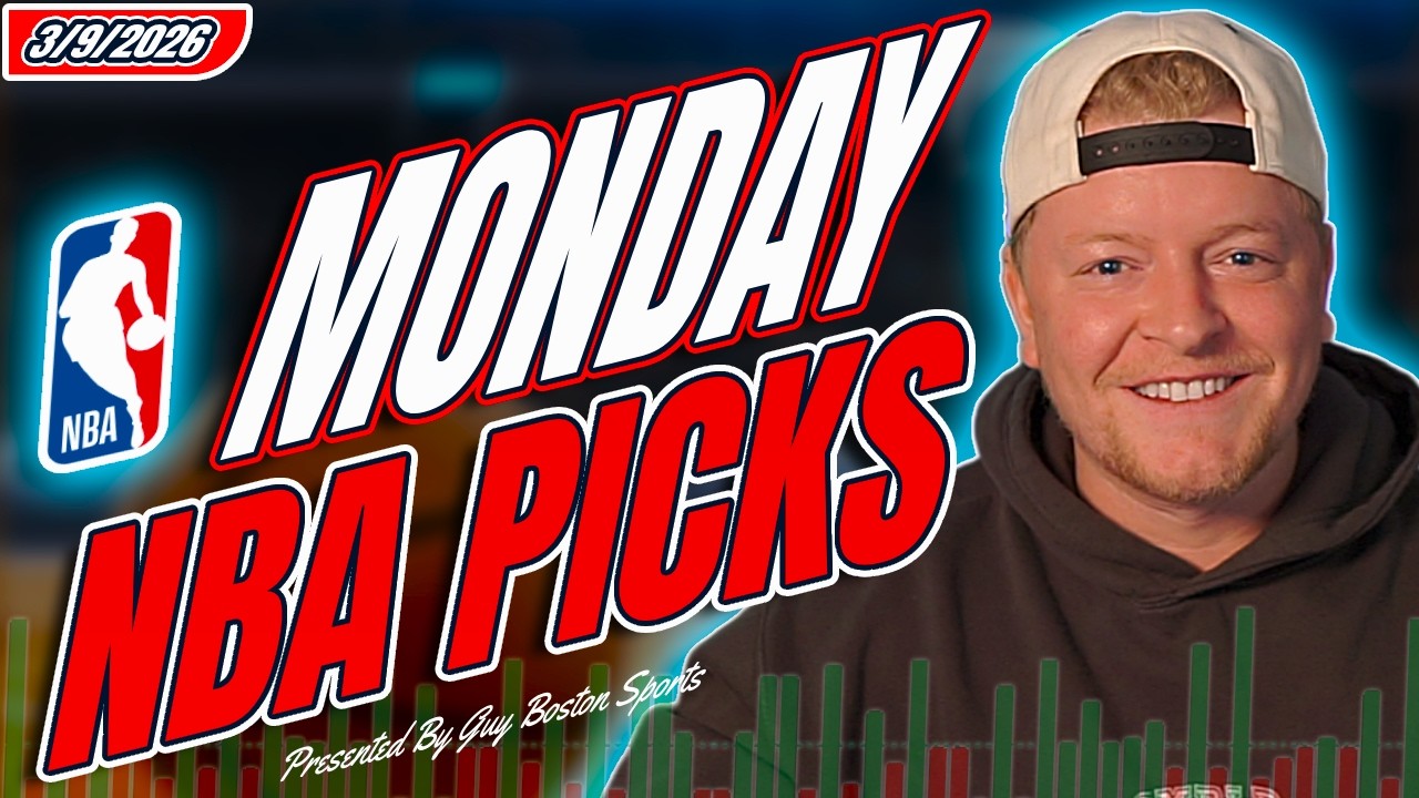 NBA Picks Today Monday 3/9/2026 | FREE NBA Player Props, Picks, and Predictions!