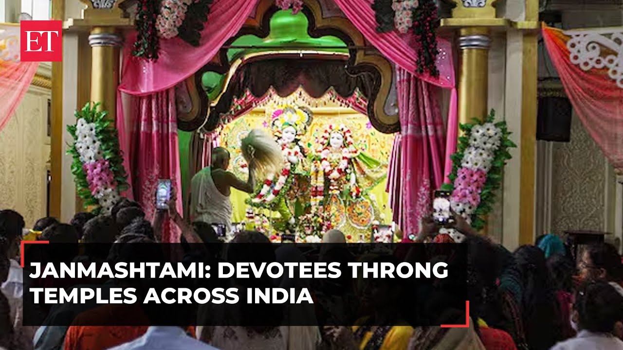 Janmashtami celebrations: Devotees throng temples in Mathura, and other temples across India
