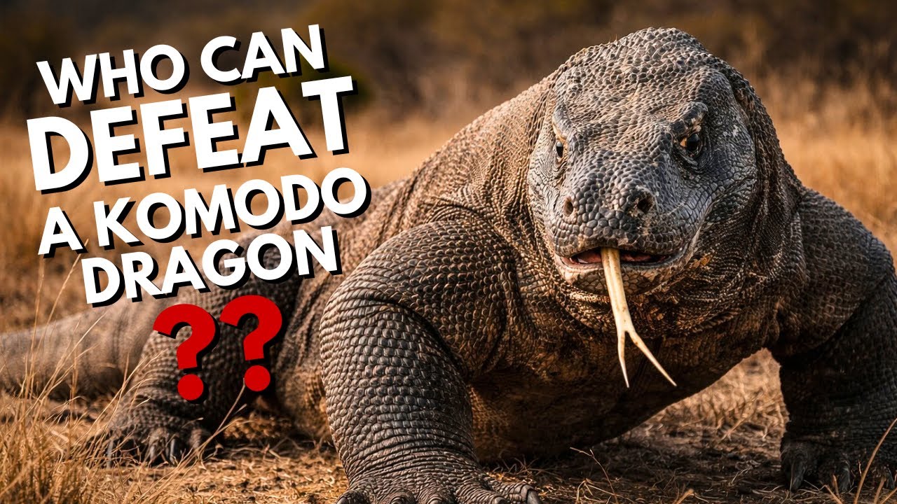 6 Animals Capable of DEFEATING a Komodo Dragon