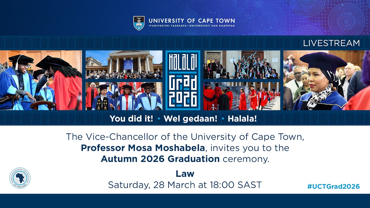 Faculty of Law graduation ceremony &ndash; Autumn 2026