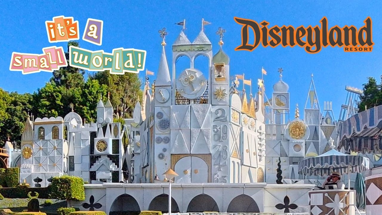 Самый счастливый круиз в Диснейленде! Мир тесен! Прогулка в формате 4K от первого лица