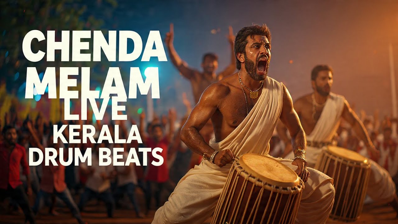 Chenda Melam Performance | Third International Kite Festival 2026 | Baansera Park Delhi