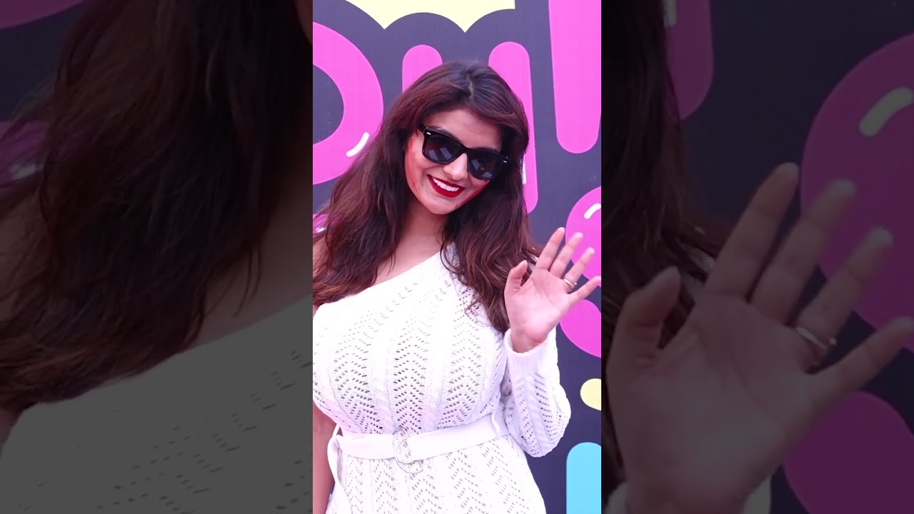 Anveshi Jain at Biggest Holi Bash | Anveshi Jain Latest Video #bollywood #anveshijain #shots