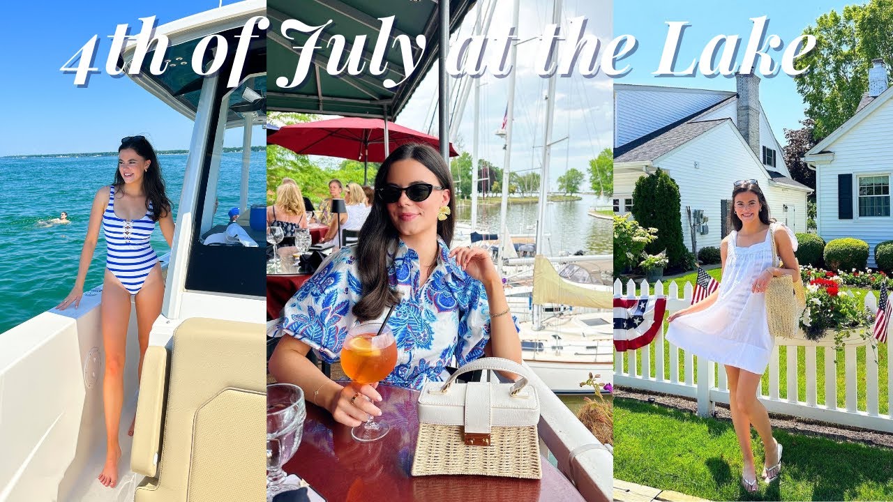 july 4th week in my life & renovated lake house tour!