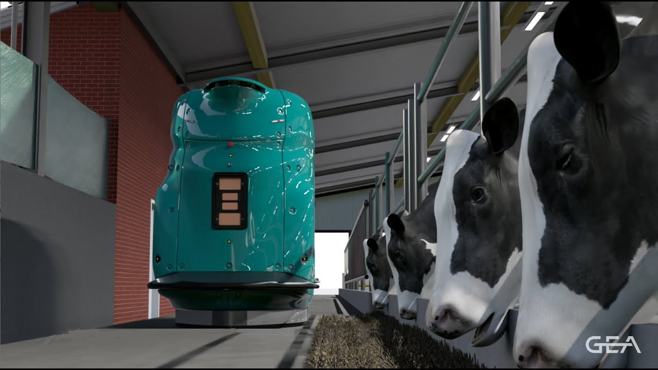 GEA Dairy Farming - GEA DairyFeed F4500 animation