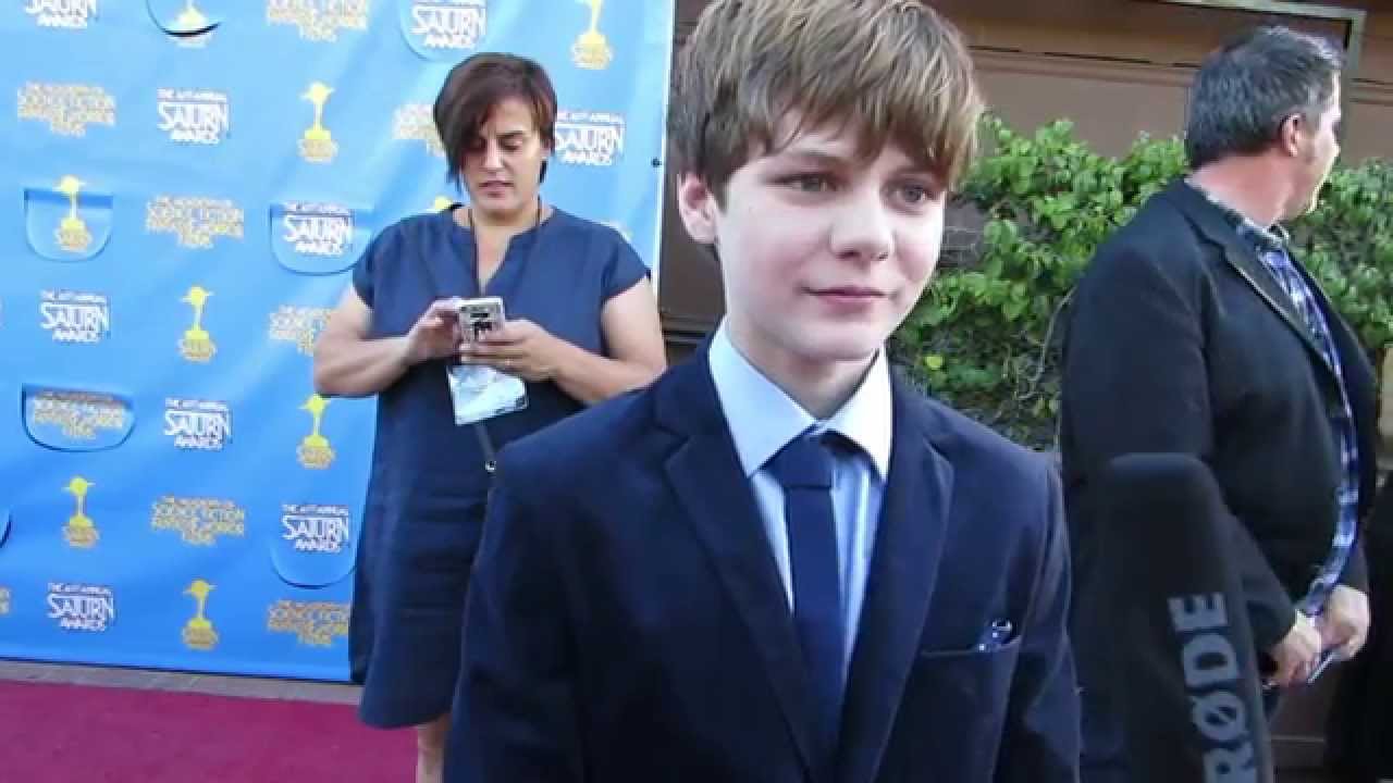 EXCLUSIVE: Jurassic World's Ty Simpkins on the Saturn Awards Red Carpet