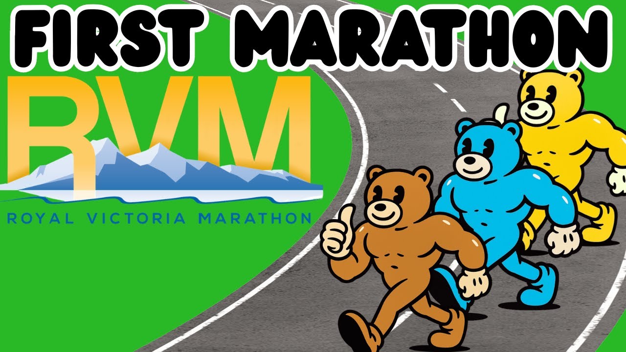 OUR FIRST MARATHON EVER! Why is this so hard :( - Ursa Vlog #48