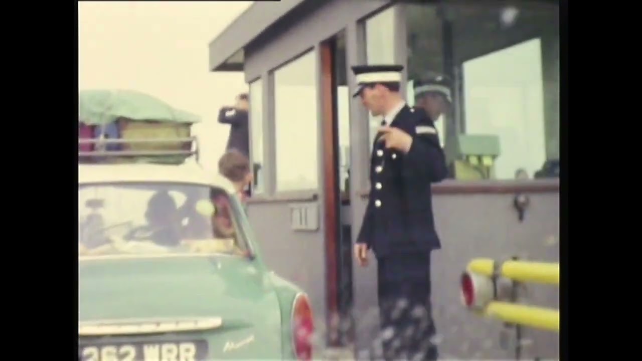 Grand Opening of Forth Road Bridge & First Drive Across in September 1964