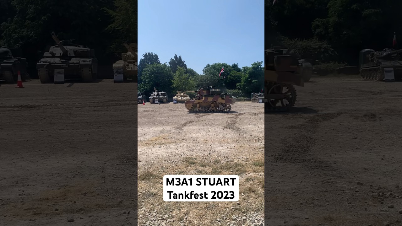 M3A1 STUART | Tankfest 2023 #tank