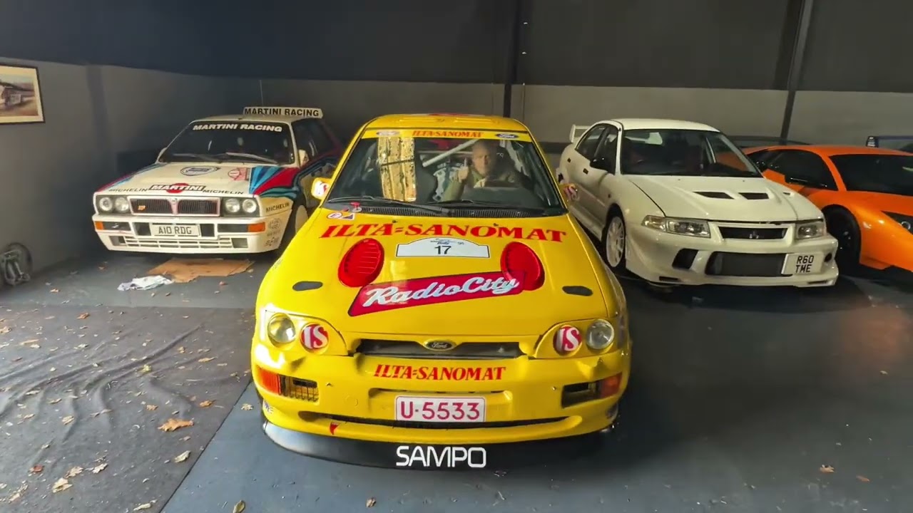 Rally Retro - Escort Cosworth Group A возвращается! Полная перекраска и наклейки выполнены.