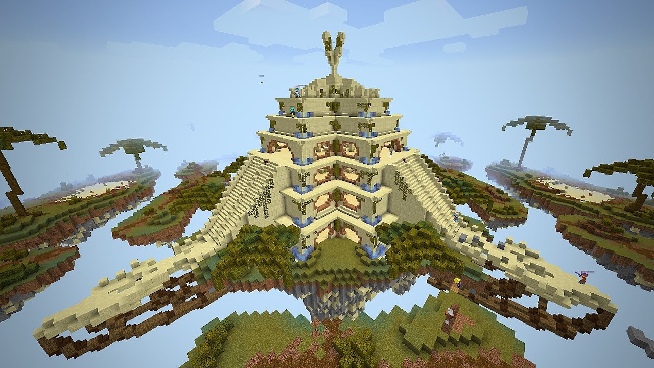 Maereen, La Grande Piramide Azteca | La Guerra in Minecraft: Mega SkyWars ITA