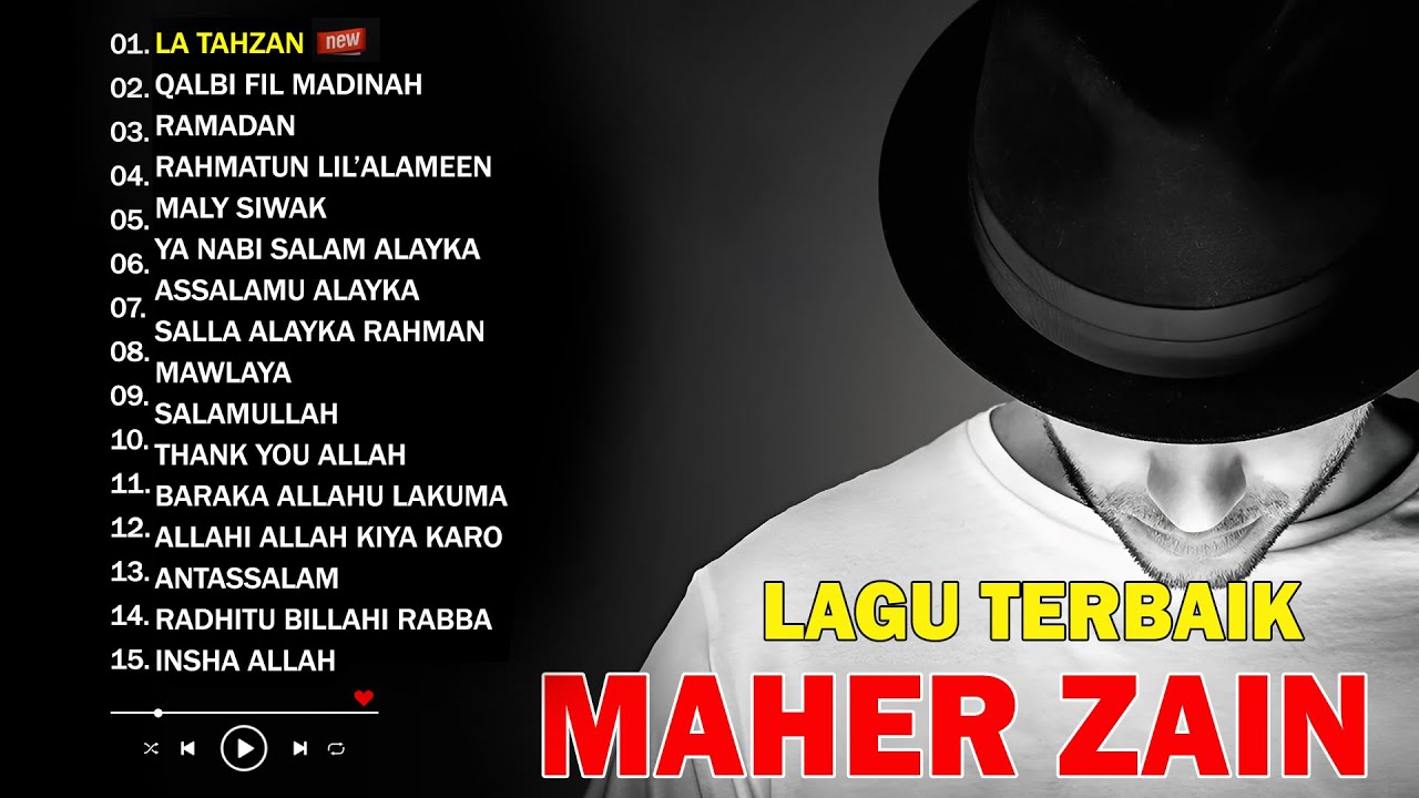 Maher Zain Full Album 2025 🌜 La Tahzan, Rahmatun Lil'Alameen 🌼 Maher Zain Kumpulan Lagu Terbaik