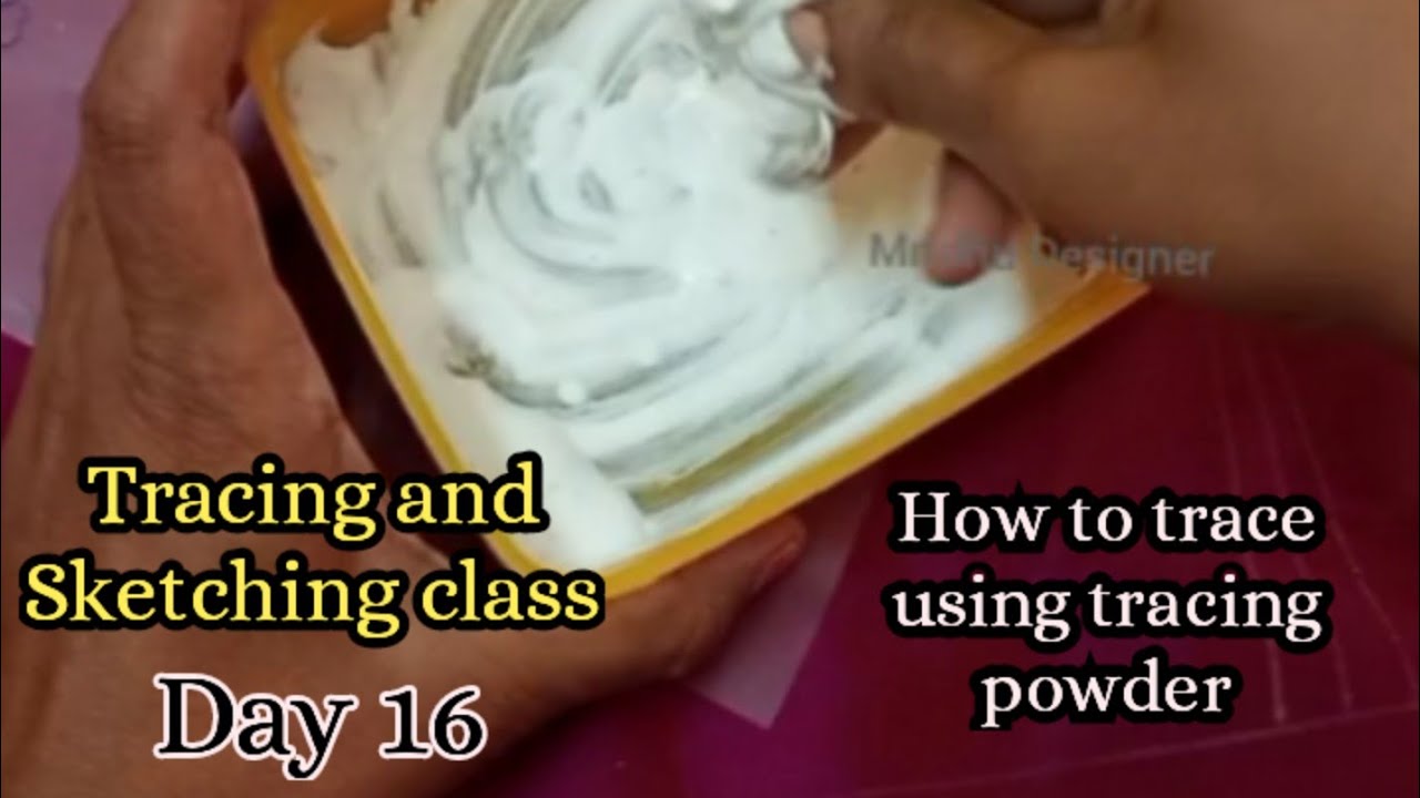 How to trace using tracing powder in tamil