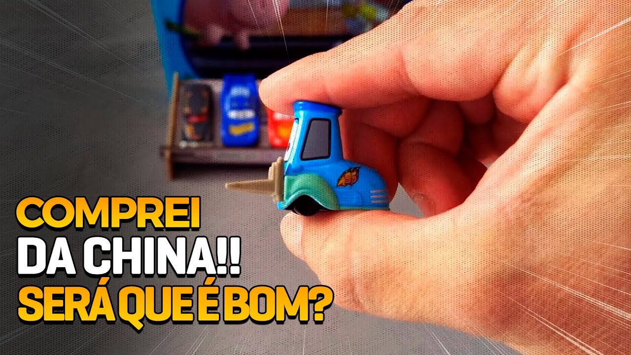 UNBOXING: COMPREI CARRINHOS DA CHINA - Será que são bons??