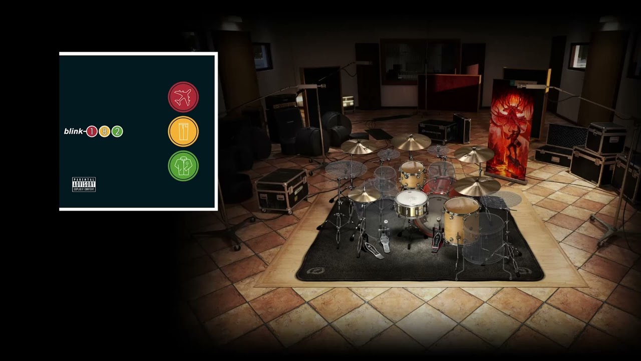 Blink-182 - First Date | Drums Replaced | Superior Drummer 3 (Death & Darkness SDX)