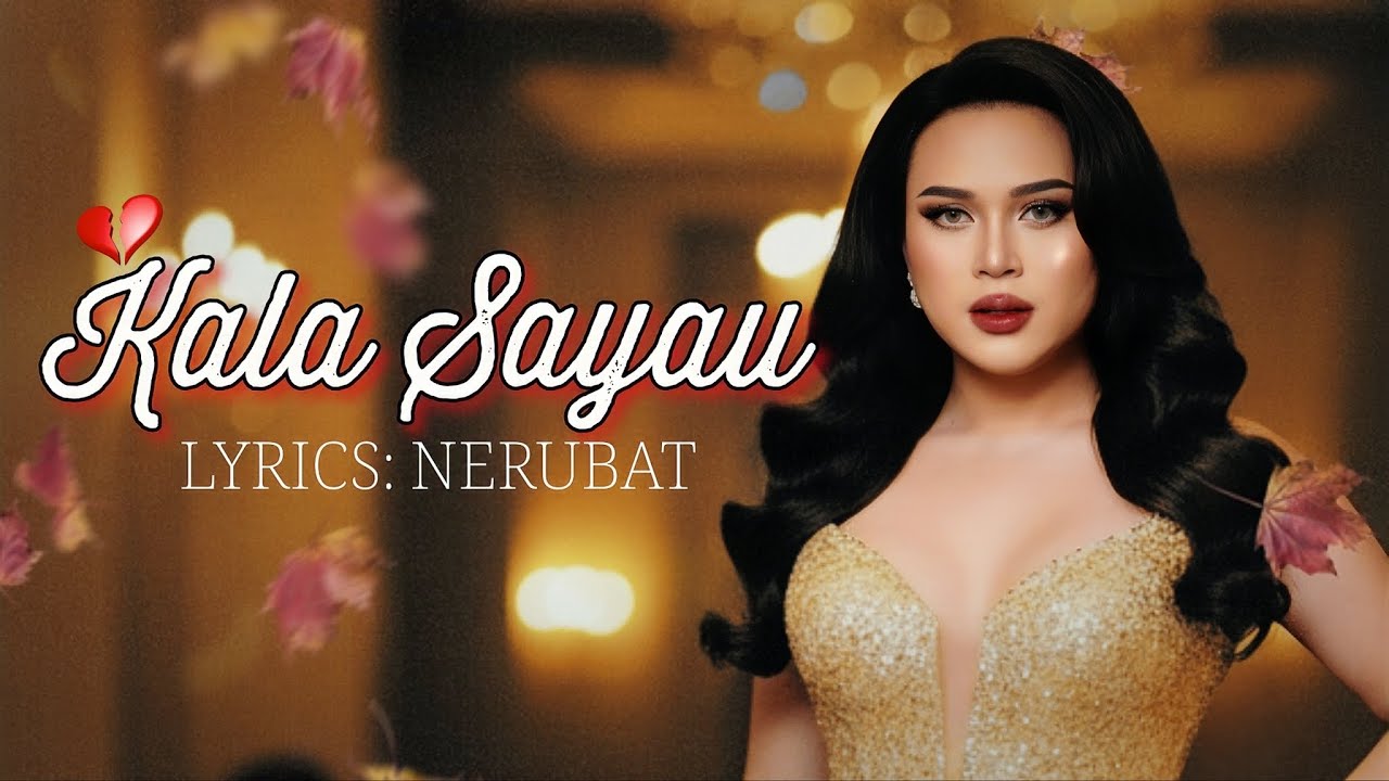Kala Sayau (Official Lyrics Video) - Nerubat (AI) #laguiban #tiktok 