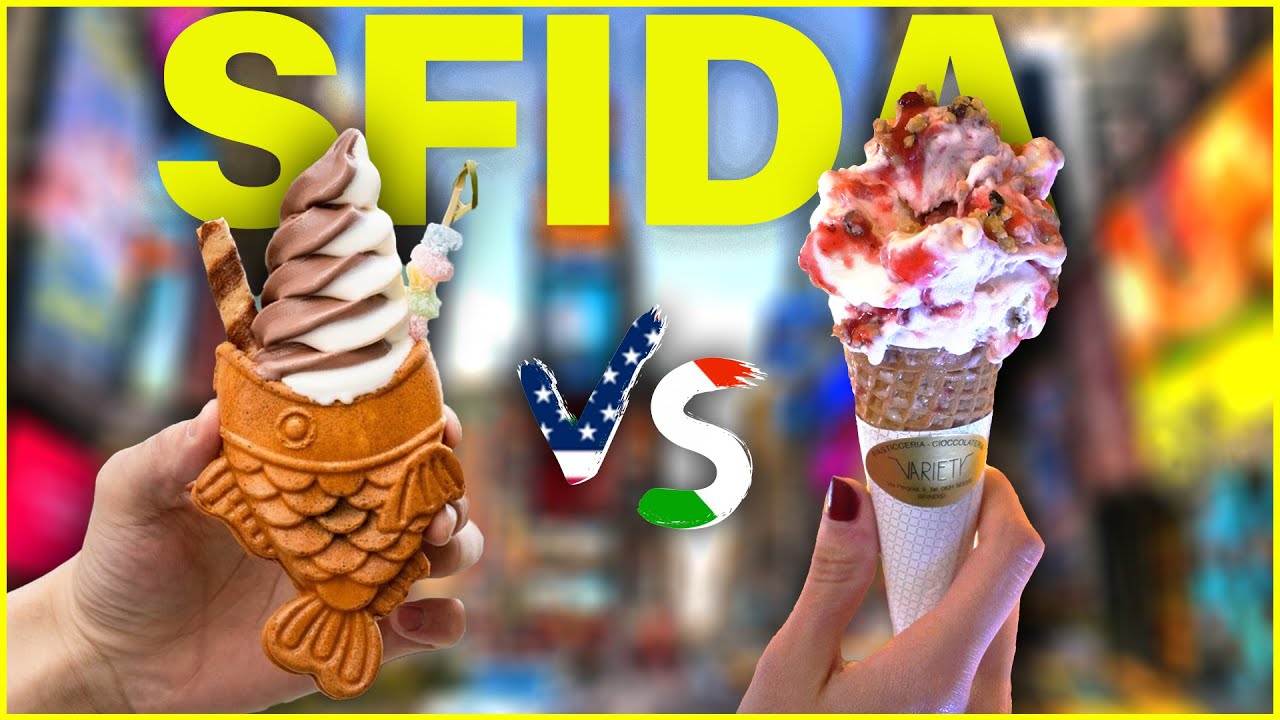 Il MIGLIOR GELATO di New York VS Gelateria Italiana