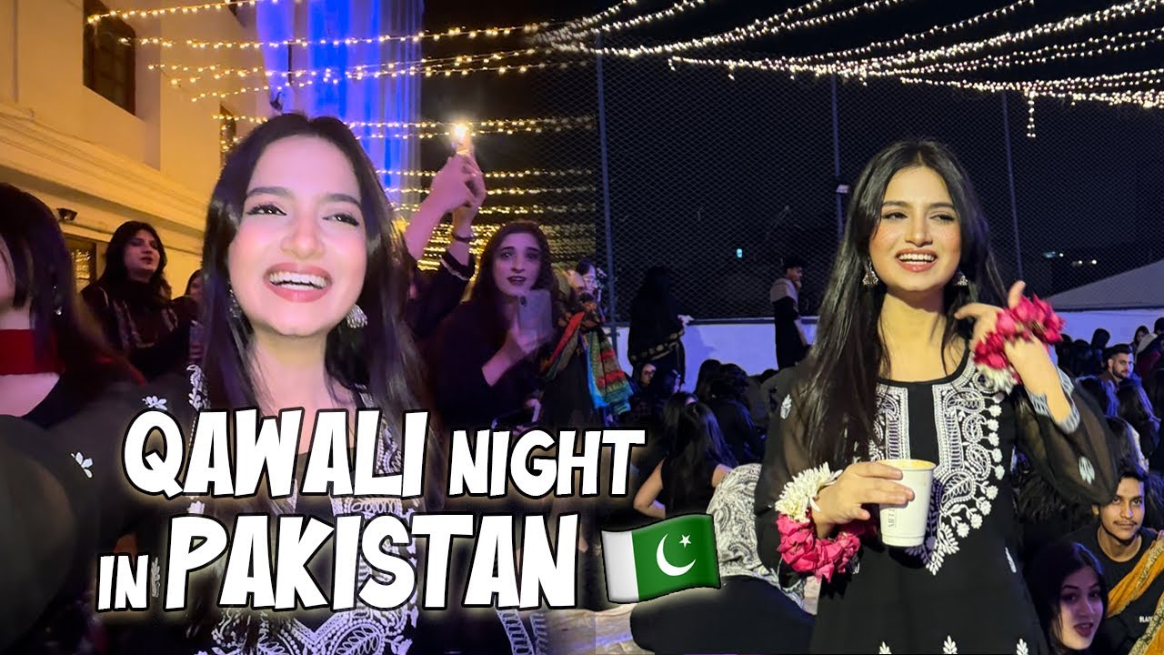 How we celebrate Qawali Night in Pakistan🇵🇰 ||  Iqra/AIFD University📚