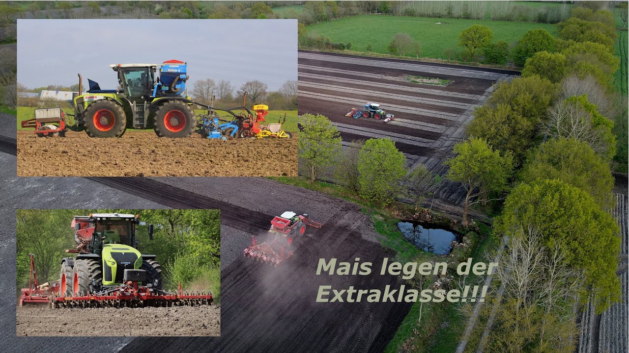 2 x CLAAS XERION // MAIS LEGEN 2025