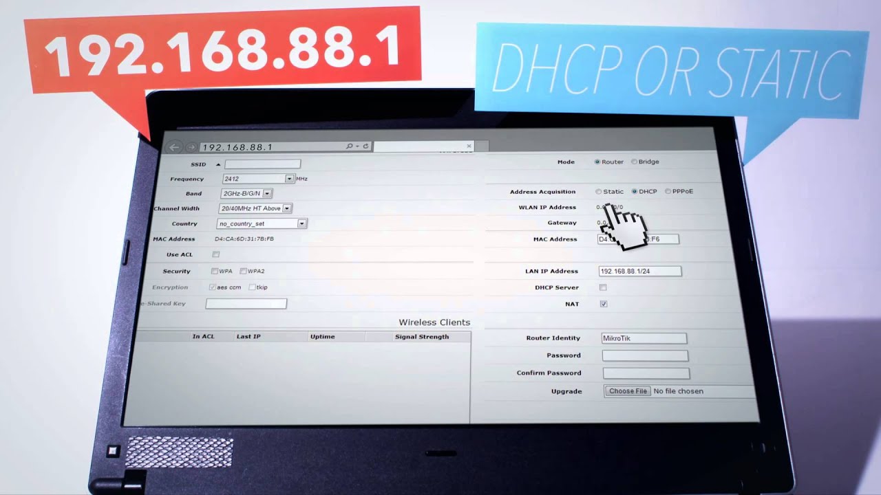 Как настроить домашний роутер MikroTik