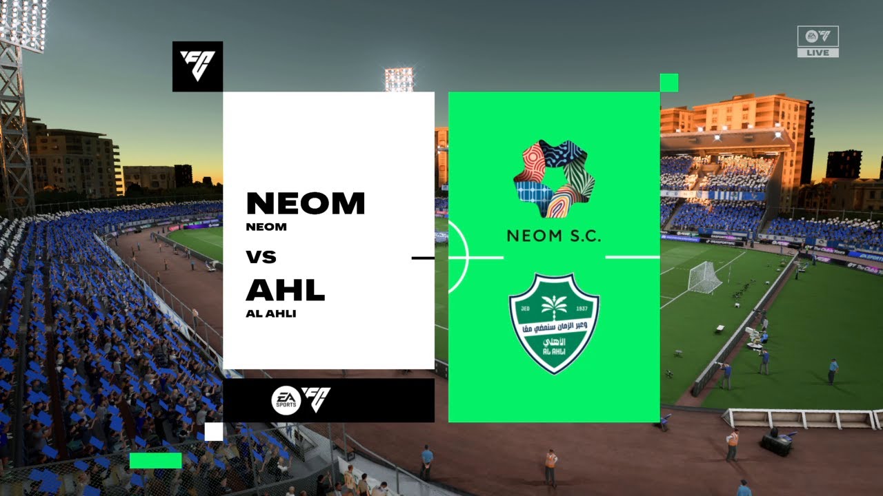 FC 26 - Neom FC vs Al-Ahli SFC - جولة18 - دوري روشن السعودي
