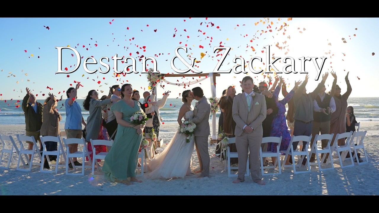 Destan & Zackary | Highlight Wedding Ceremony Video | Anna Maria Island, FL