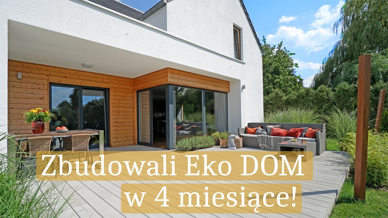 EKO DOM w 4 miesiące 🏠 Projekt domu dla rodziny z antresolą! Ile kosztuje budowa domu?