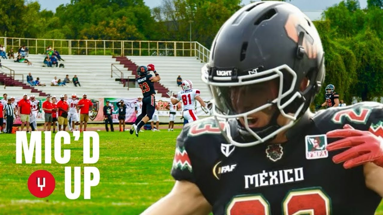 ALONSO GAXIOLA MIC'D UP | MÉXICO VENCE A CANADÁ EN TIEMPO EXTRA EN EL SENIOR BOWL 2025.
