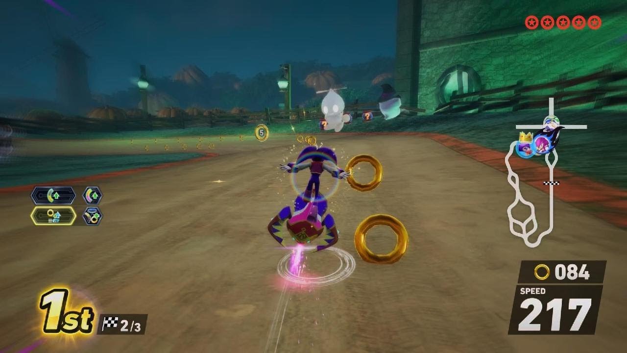 Sonic Racing: CrossWorlds Donpa Grand Prix (NiGHTS)