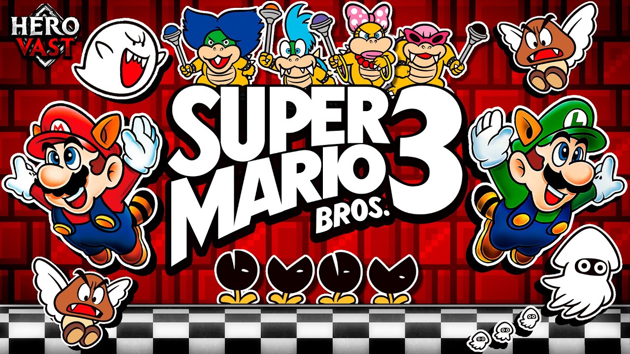 O MELHOR MARIO 2D J&Aacute; FEITO! - SUPER MARIO BROS 3 - AT&Eacute; ZERAR - Super Nintendo