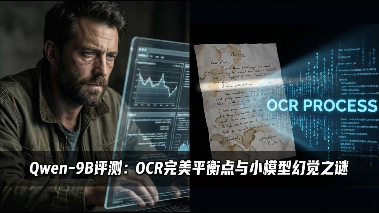 权威评测：「Qwen-9B是OCR的完美平衡点」— 为何更小的AI模型反而会“产生幻觉”？