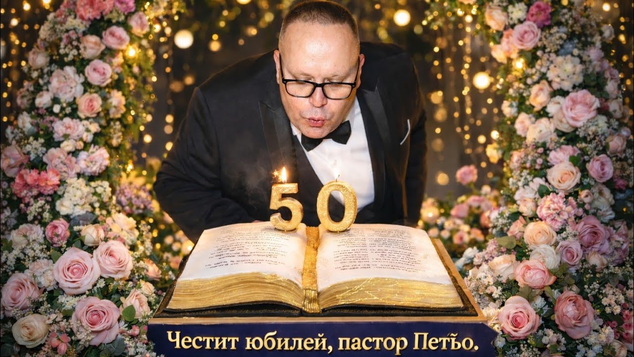 Честит 50 Годишен Юбилей на Пастор Петьо 2026
