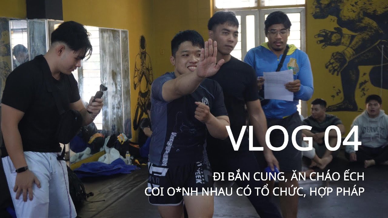 VLOG 04: ĐI BẮN CUNG, ĂN CHÁO ẾCH, XEM O*NH NHAU HỢP PHÁP CÓ TỔ CHỨC