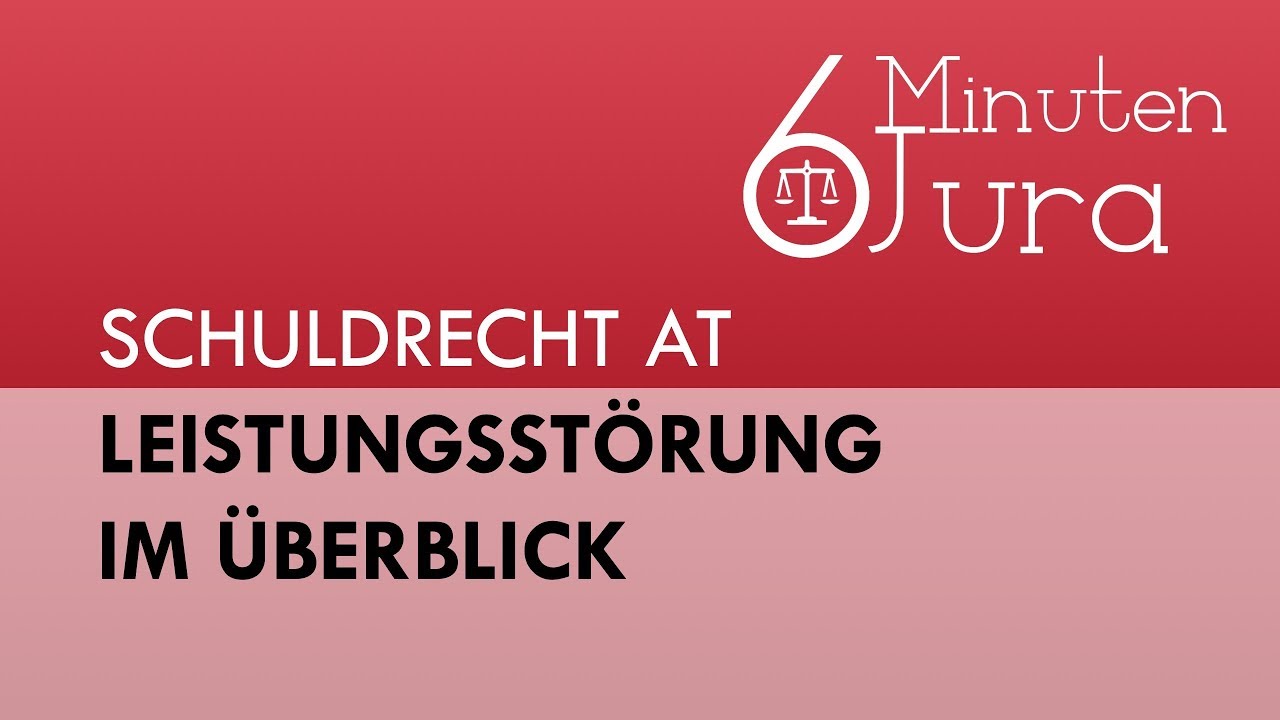 Leistungsstörung im Überblick #4