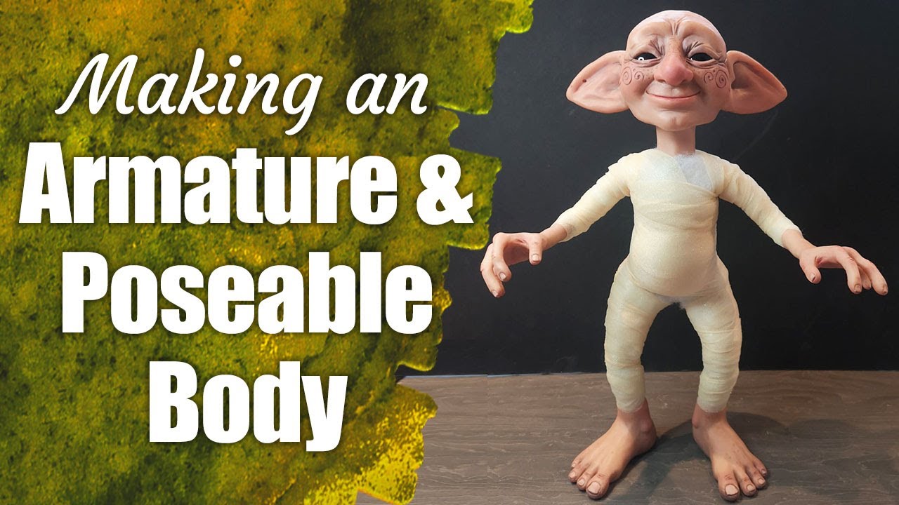 How To Make A Poseable Wire Armature Art Doll