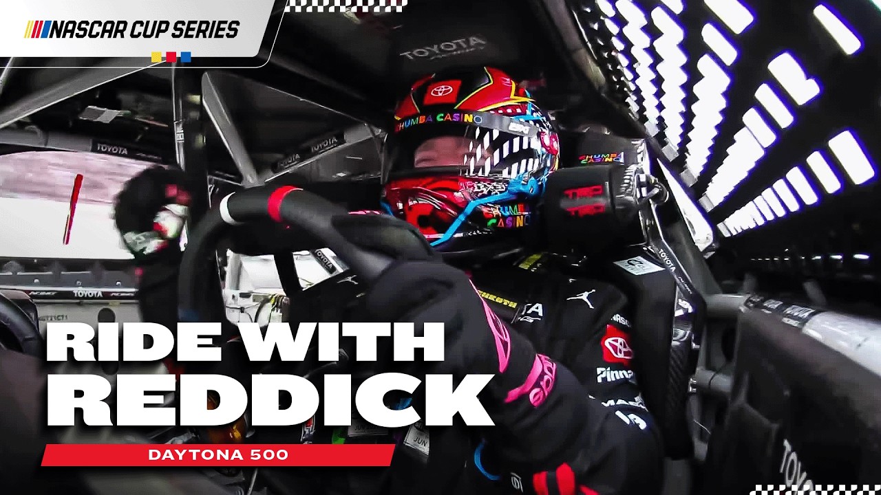 In-Car: Tyler Reddick’s Daytona 500 Winning Laps | NASCAR