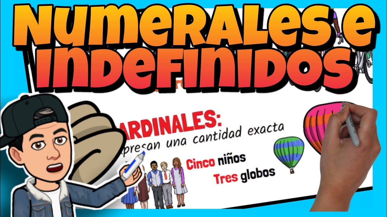 📚 Los DETERMINANTES NUMERALES e INDEFINIDOS para NI&Ntilde;OS de PRIMARIA