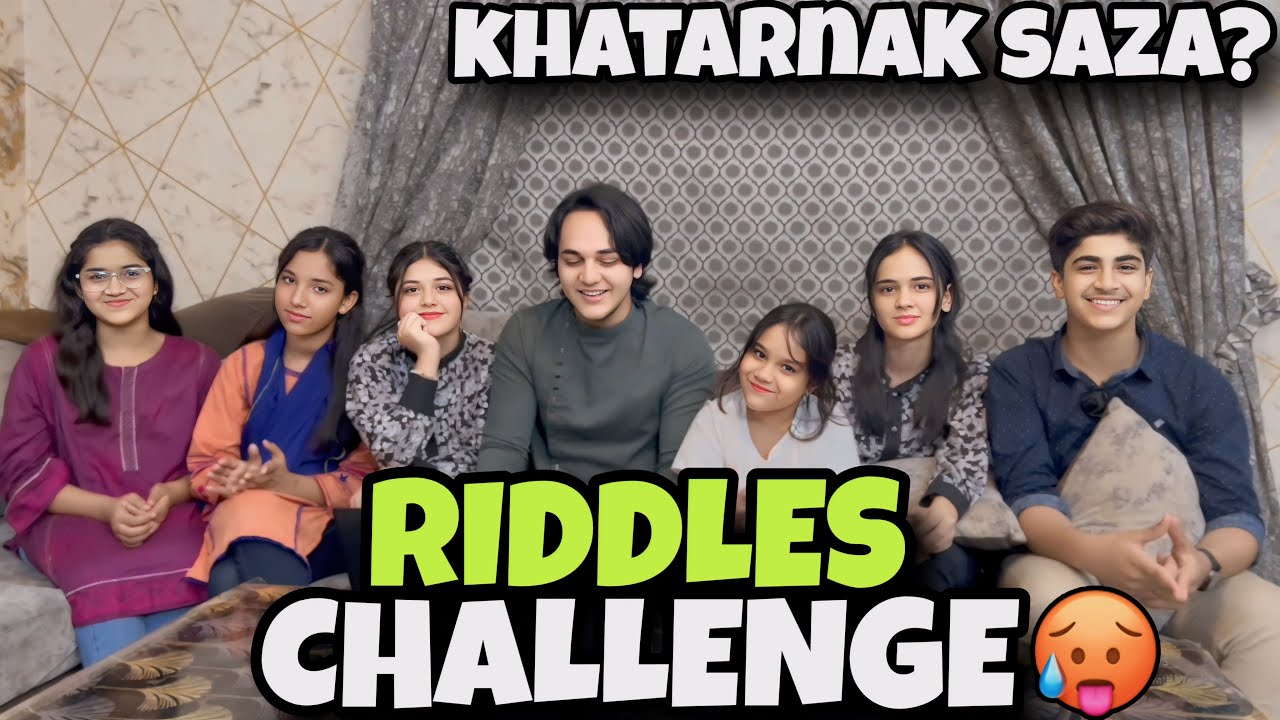 RIDDLES CHALLENGE // HAARNE WALE KO KHATARNAK SAZA