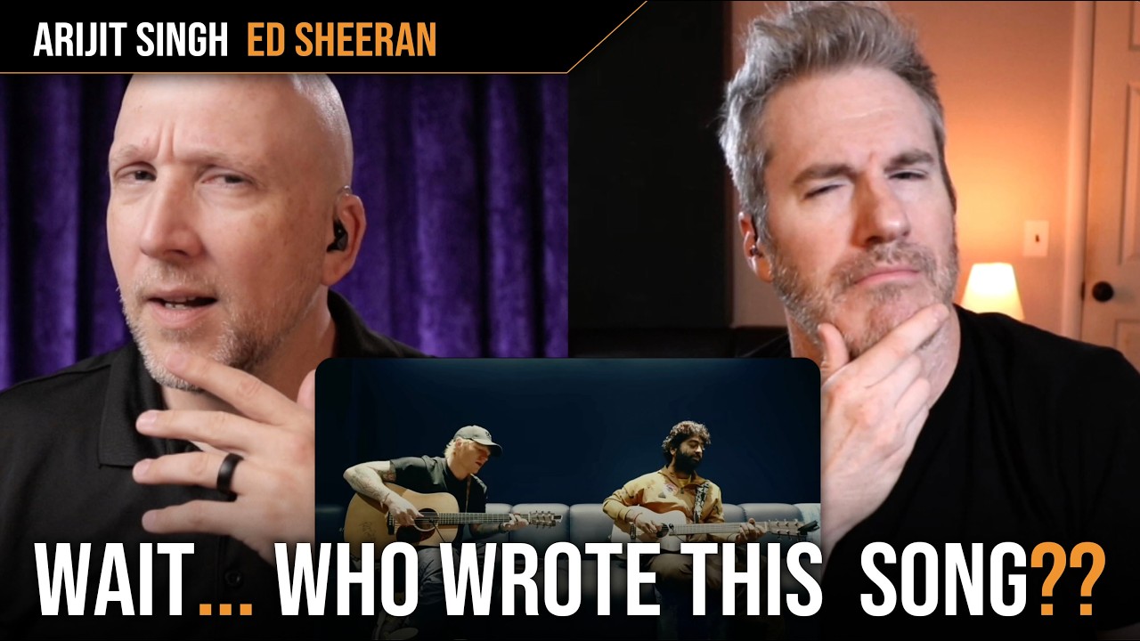 Vocal Coach & Songwriter react to Arijit Singh&rsquo;s and Ed Shreeran singing Perfect backstage!