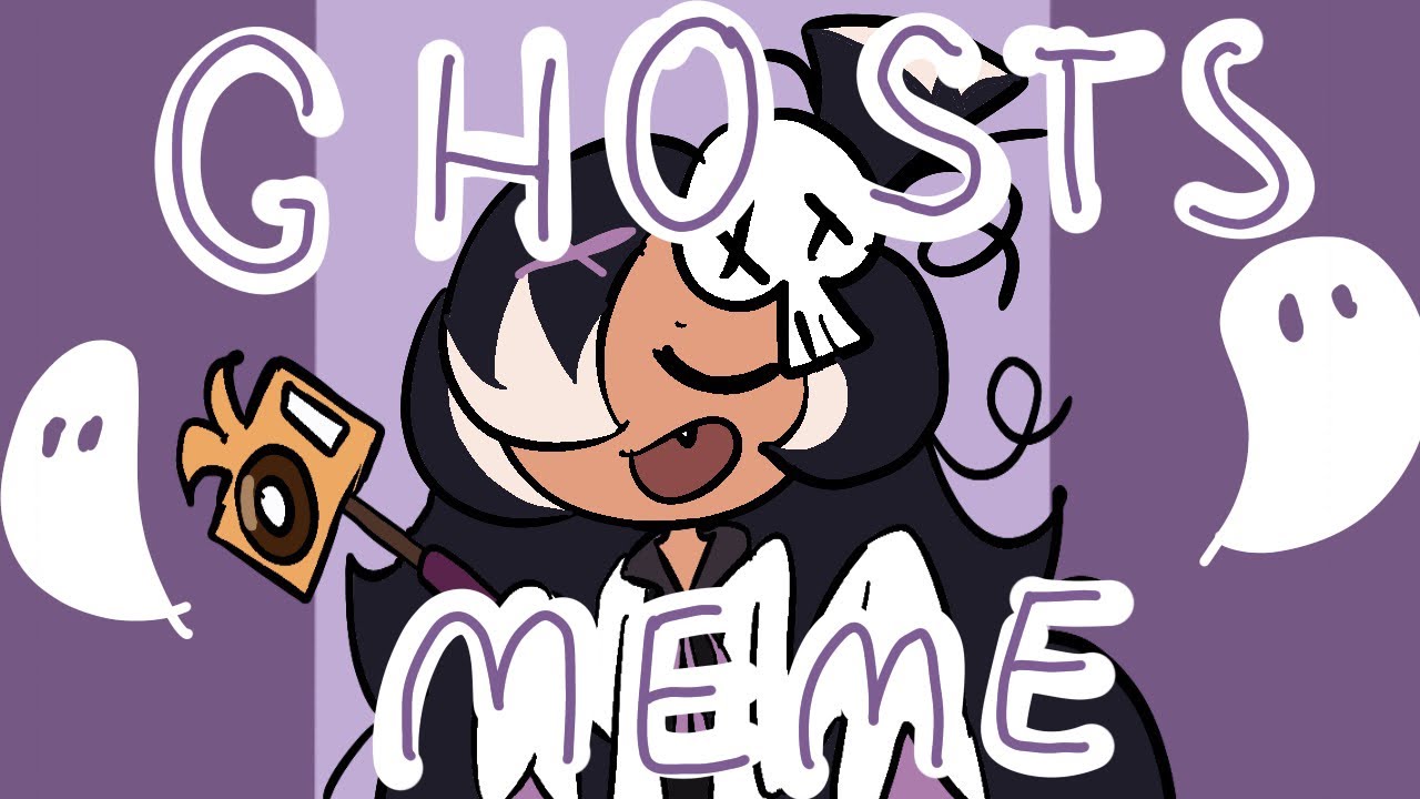Ghosts meme [ft. Black Garlic cookie] // CROB Animation meme (mild flash warning)