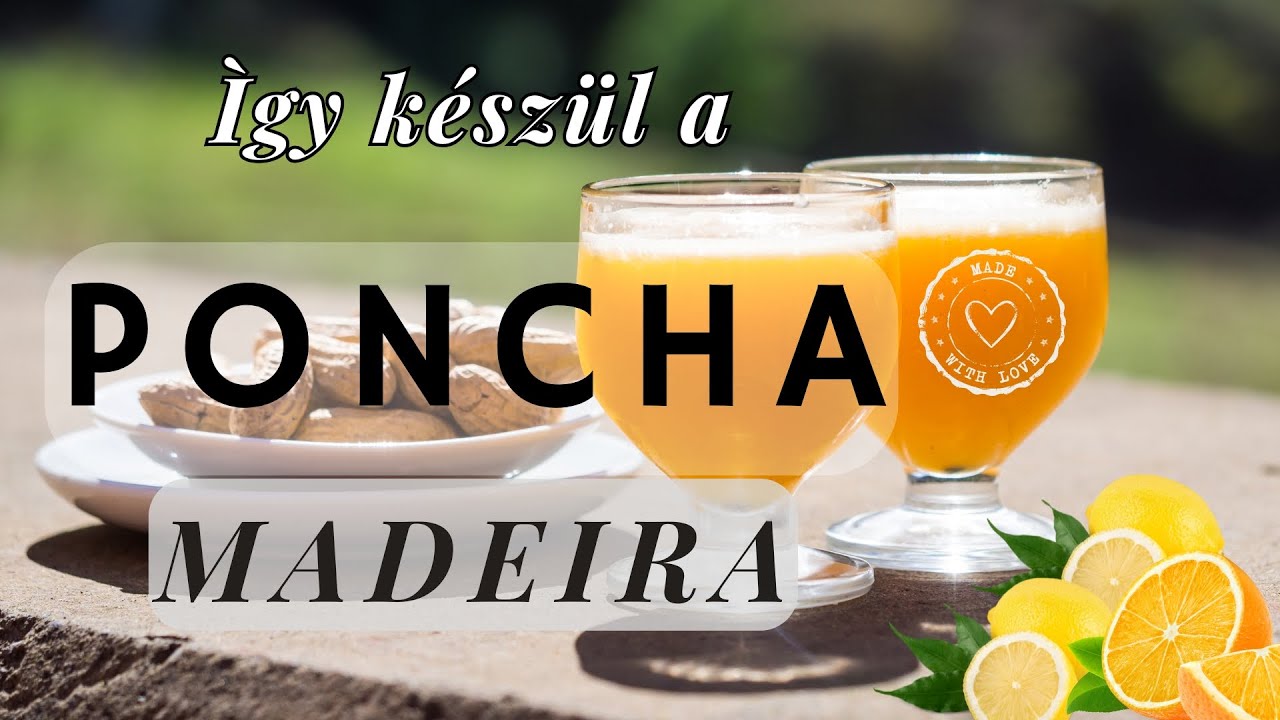 A Poncha Madeira tradicionális itala!👌 Ki tudná jobban elkészíteni, mint egy helyi pultos? [ENG SUB]