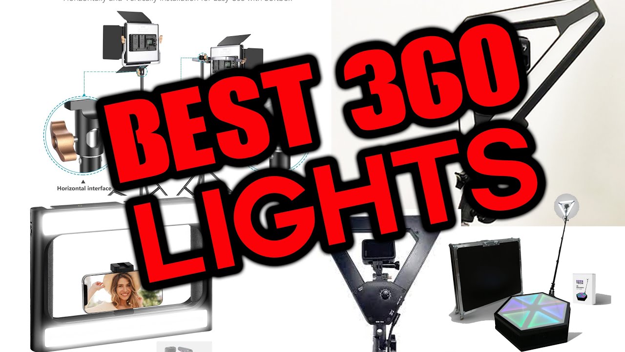 Best lighting for 360 spinners