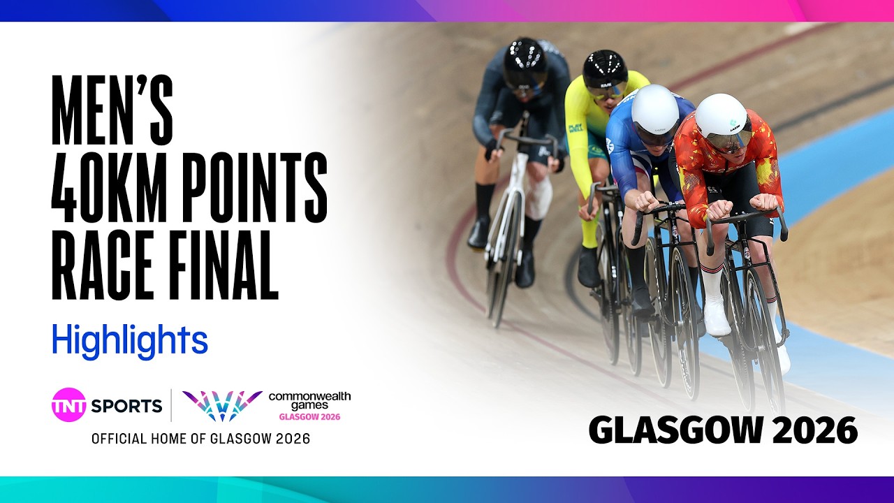 LATE DRAMA! 💥 | Cycling Men's 40km Points Race Final | Glasgow 2026 Commonwealth Games