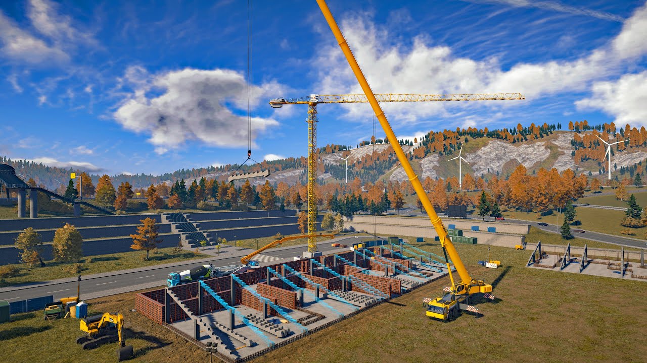 New Construction Simulator 2022 - Stadium (5/10) - Germany Map 122 - Bau-Simulator
